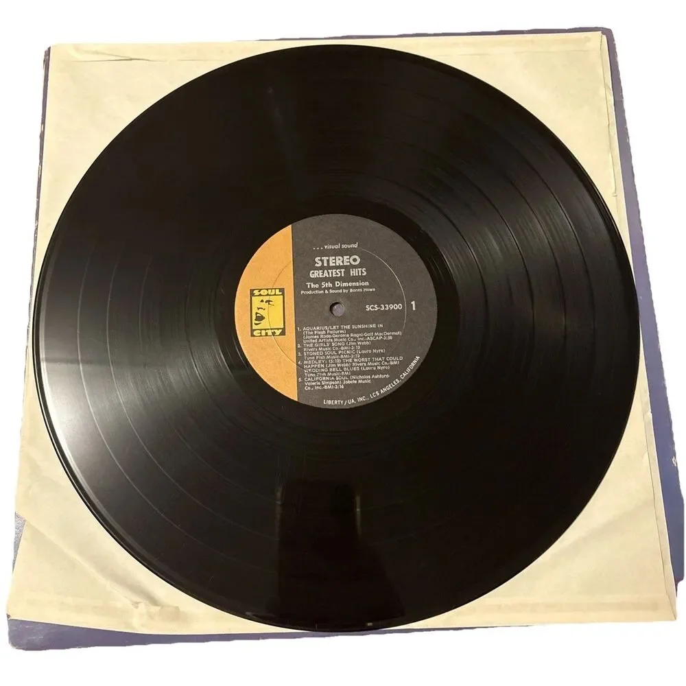 The 5th Dimension - Greatest Hits - SCS-33900 - Vinyl - Picture 7 of 10